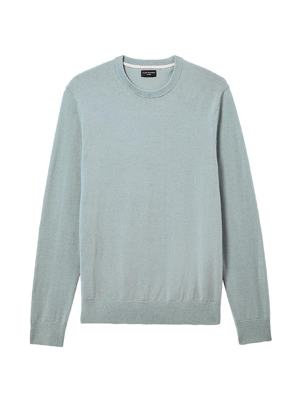 Mens Wool Crewneck Sweater Product Image