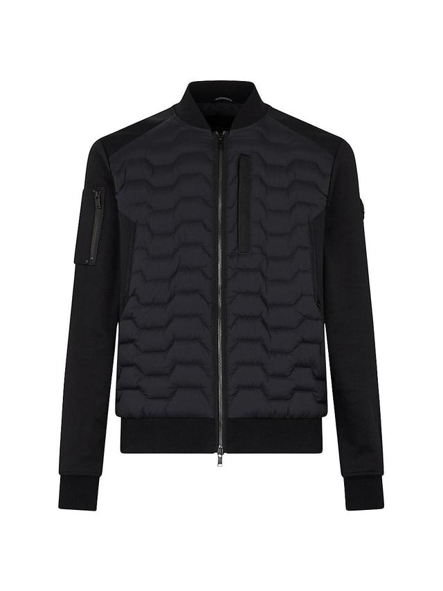 Mens Granite Down Bomber Jacket Product Image