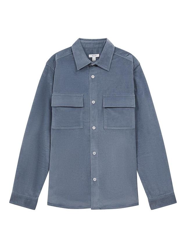 Mens Colins Corduroy Button-Front Shirt Product Image