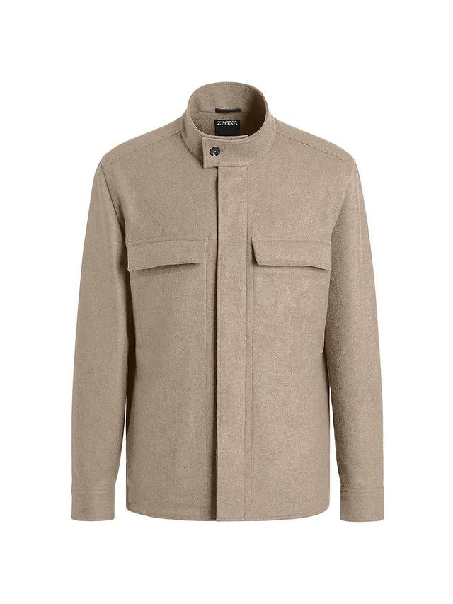 Mens Oasi Cashmere Overshirt Product Image