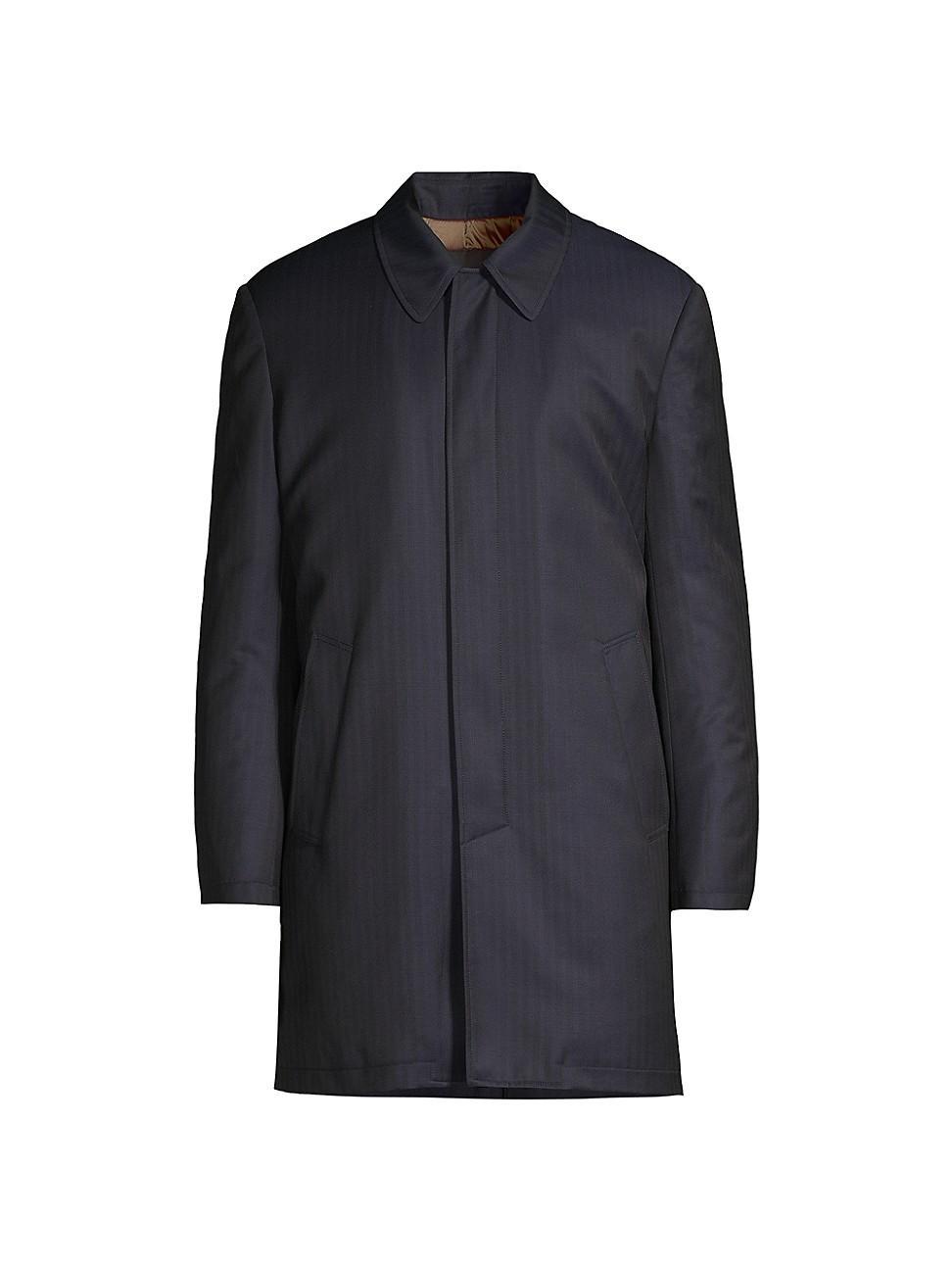 Mens Manu Regular-Fit Wool Coat Product Image