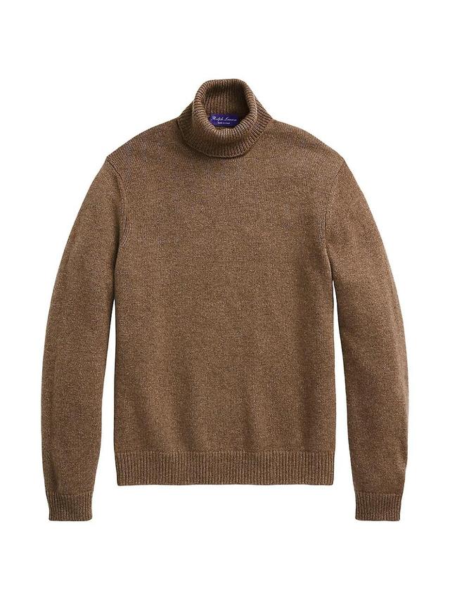 Mens Cashmere Turtleneck Sweater Product Image