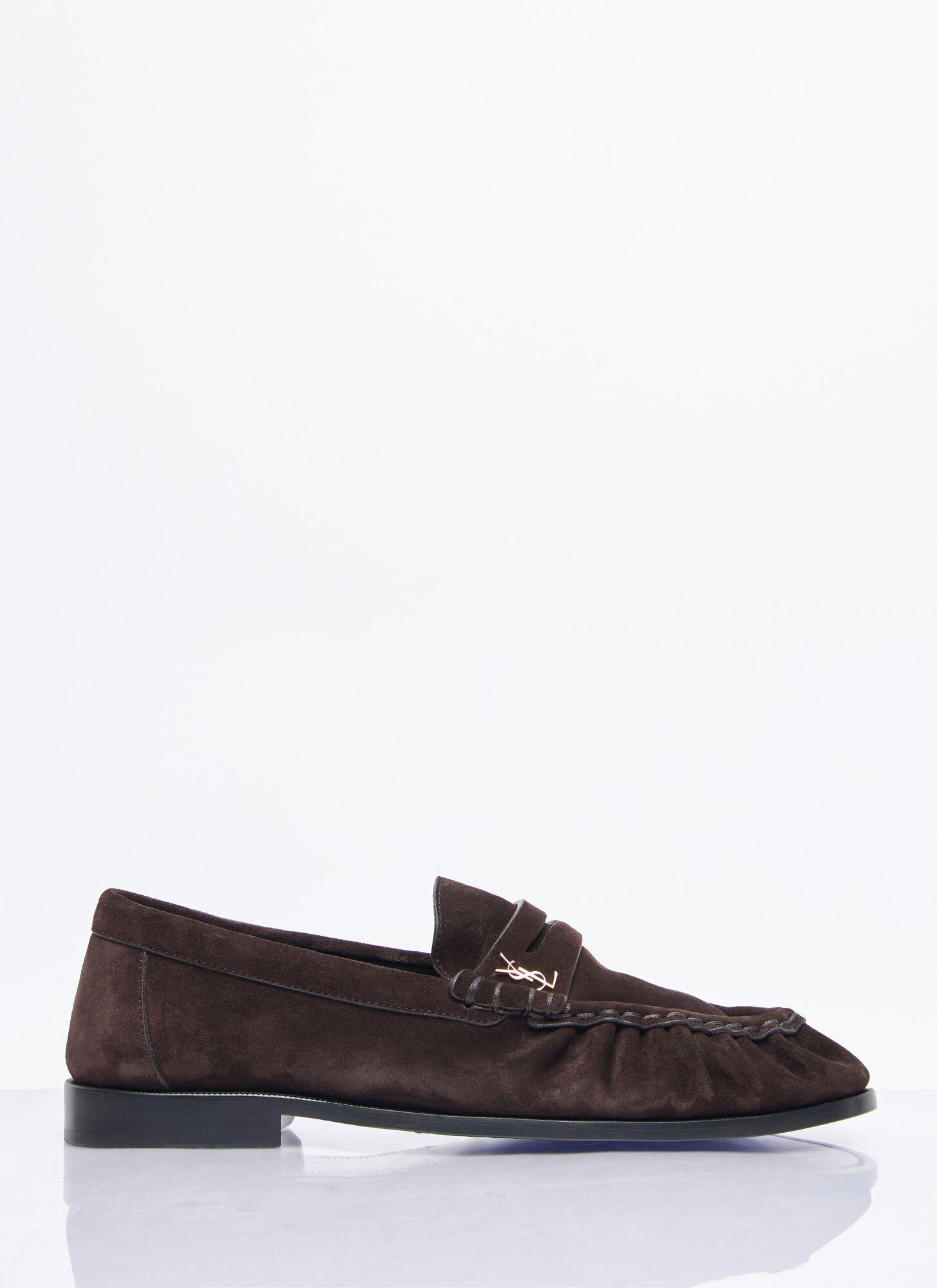 Le Loafer Loafers In Suede In Black Product Image