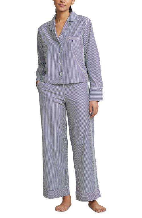 Bailey Woven Pajama Set Product Image