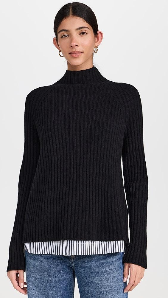 MEIMEIJ Combo Fabric Sweater | Shopbop Product Image