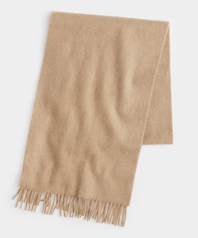 Todd Snyder x Joshua Ellis Cashmere Scarf in Sand Product Image