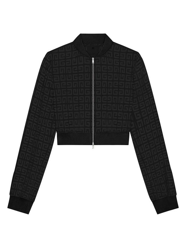 Womens Bomber in 4G Jacquard Product Image