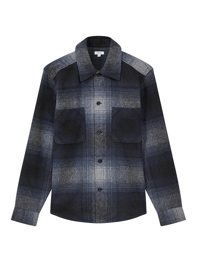 Mens Idaho Plaid Overshirt Product Image