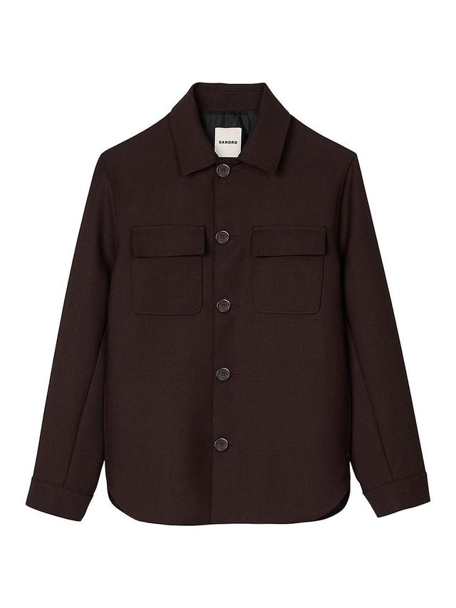 Mens Buttoned Overshirt Product Image