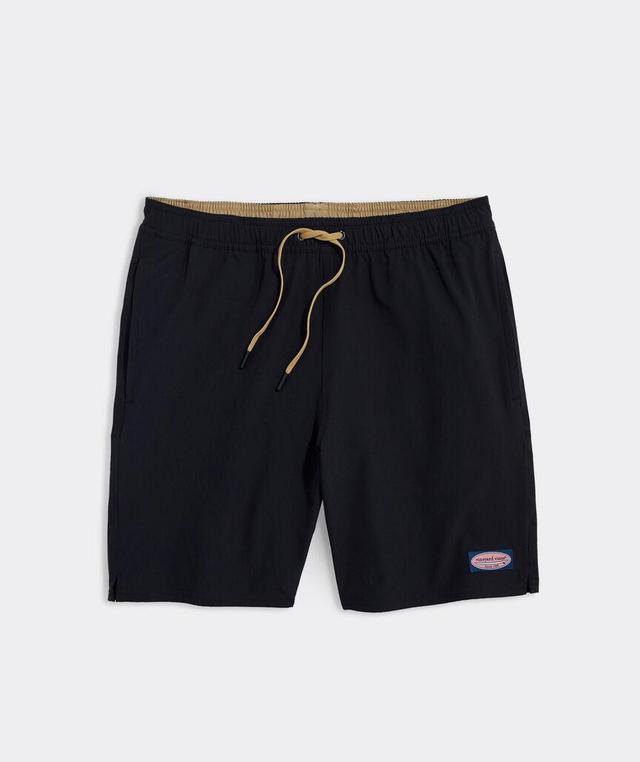 7 Inch Solid Chappy Swim Trunks Product Image