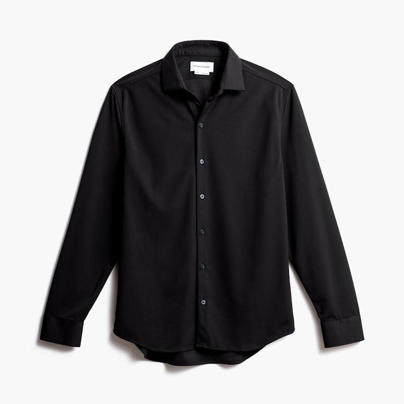 Black Men's Apollo Dress Shirt Product Image