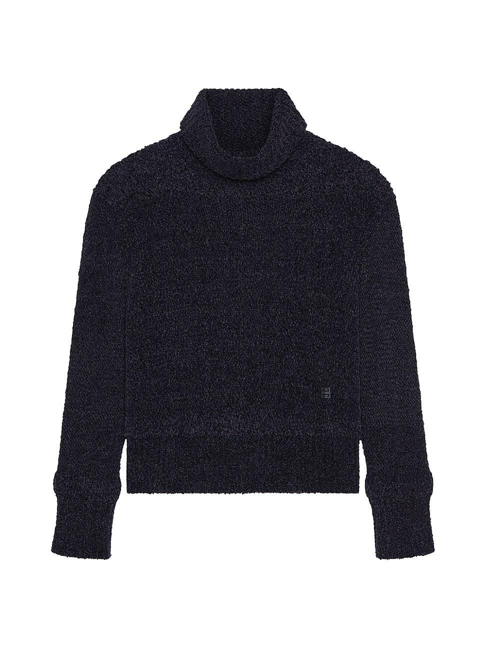 Mens Quarter-Zip Long-Sleeve Sweater Product Image