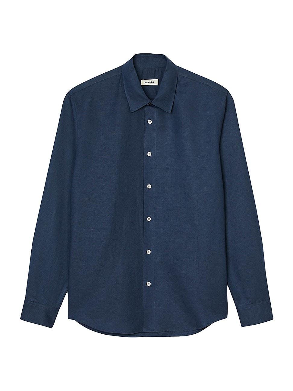 Cotton and Linen Shirt Product Image