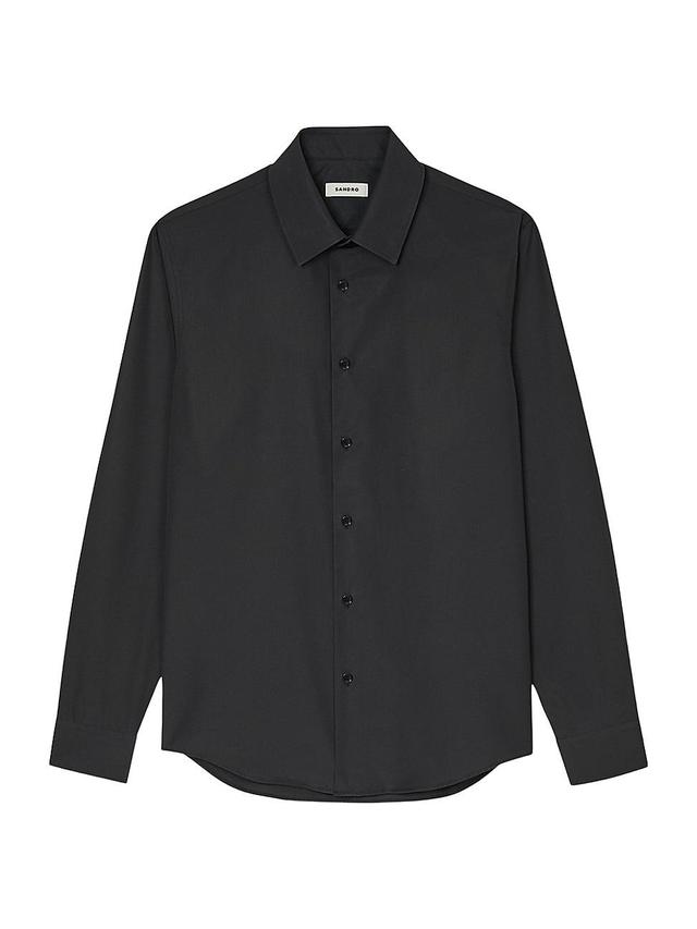 Mens Long-Sleeved Shirt Product Image