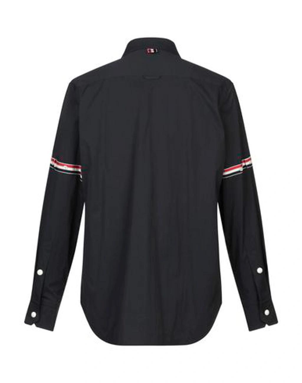 THOM BROWNE Full-length Jacket In Dark Blue Product Image