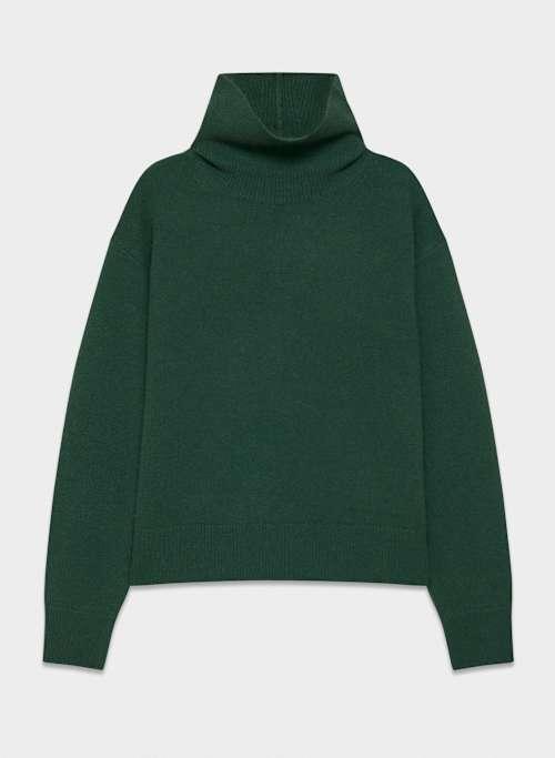 cashmere relaxed turtleneck sweater Product Image