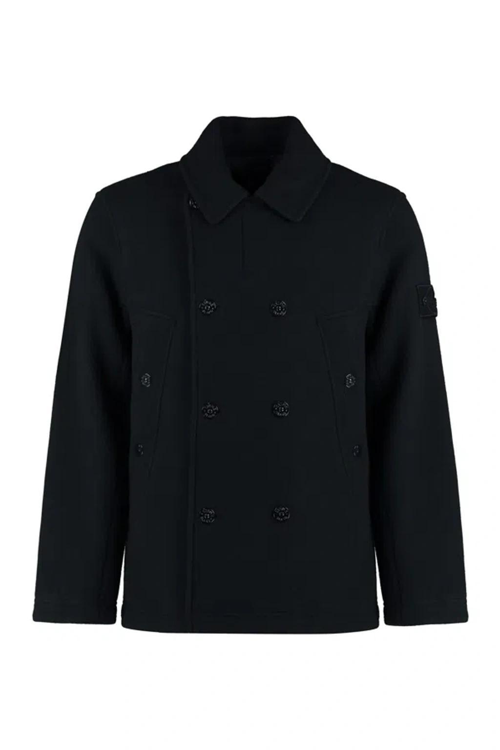 The Kooples Deep Canvas Blazer Product Image