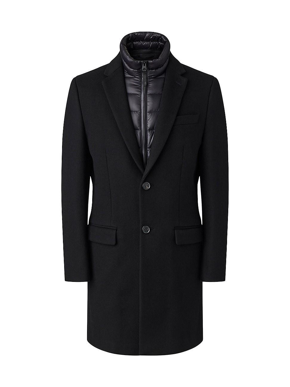 Mens Skai 2-in-1 Wool & Cashmere Topcoat Product Image