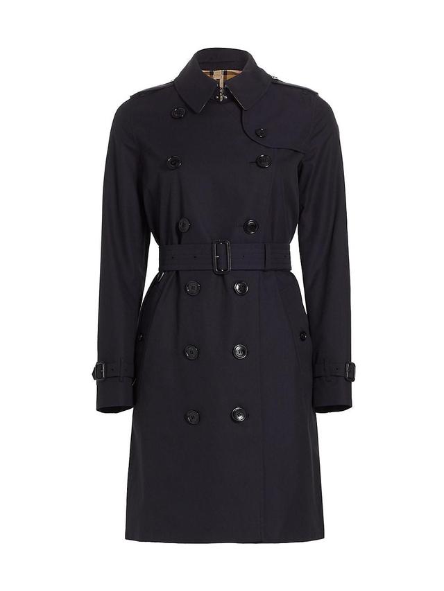 burberry Kensington Cotton Trench Coat Product Image