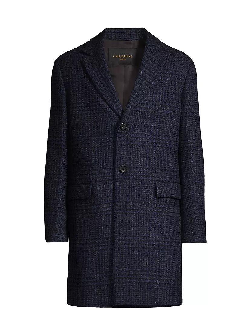 Sherwood Wool-Blend Houndstooth Coat Product Image