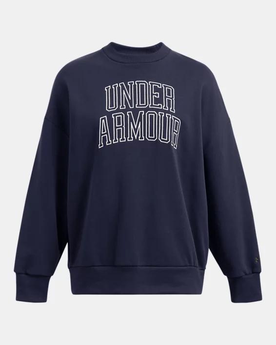 Women's UA Icon Heavyweight Terry Oversized Crew Product Image