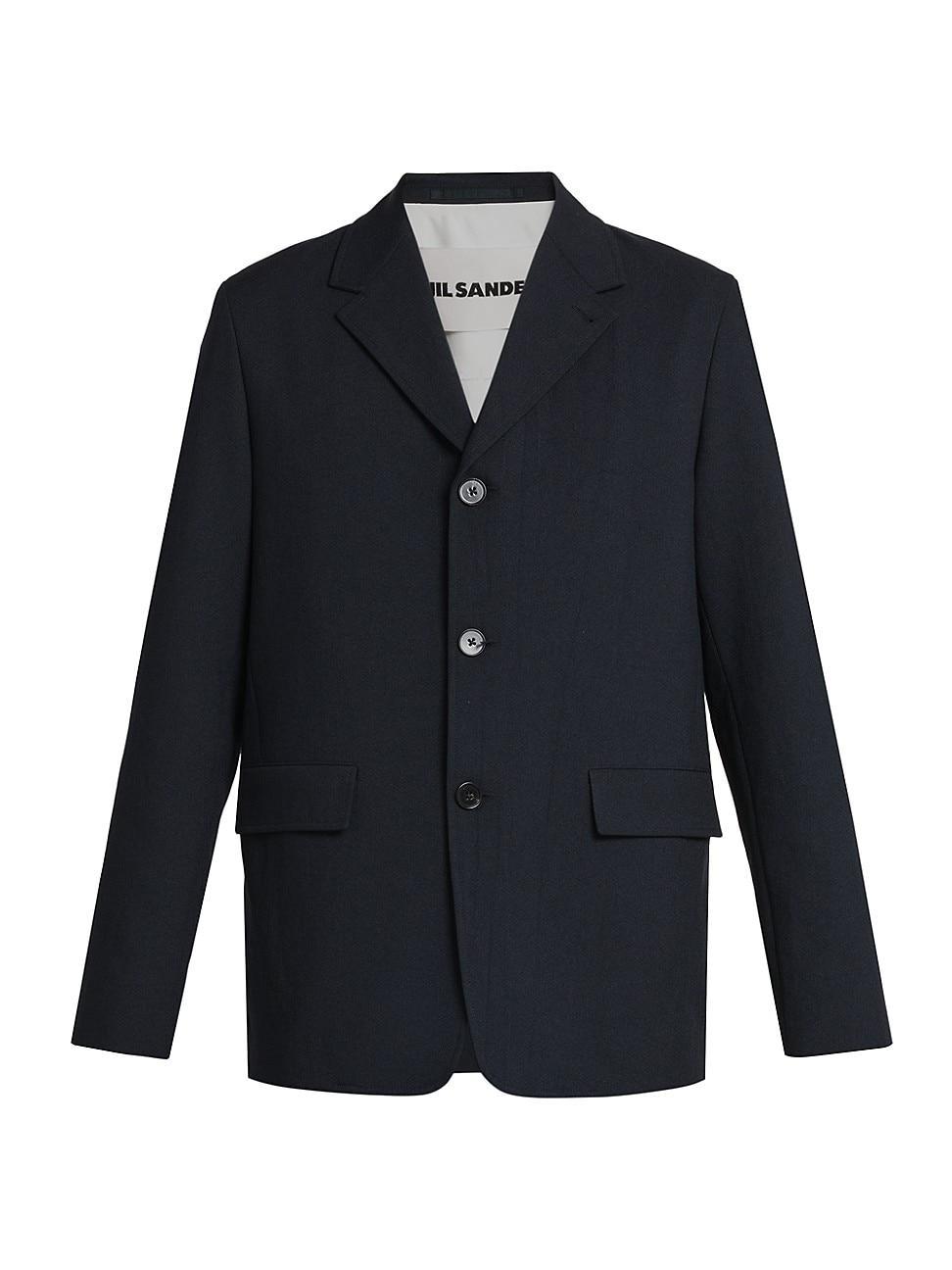 Mens Single-Breasted Jacket Product Image