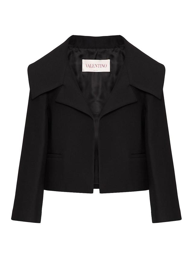 Womens Crepe Couture Jacket Product Image