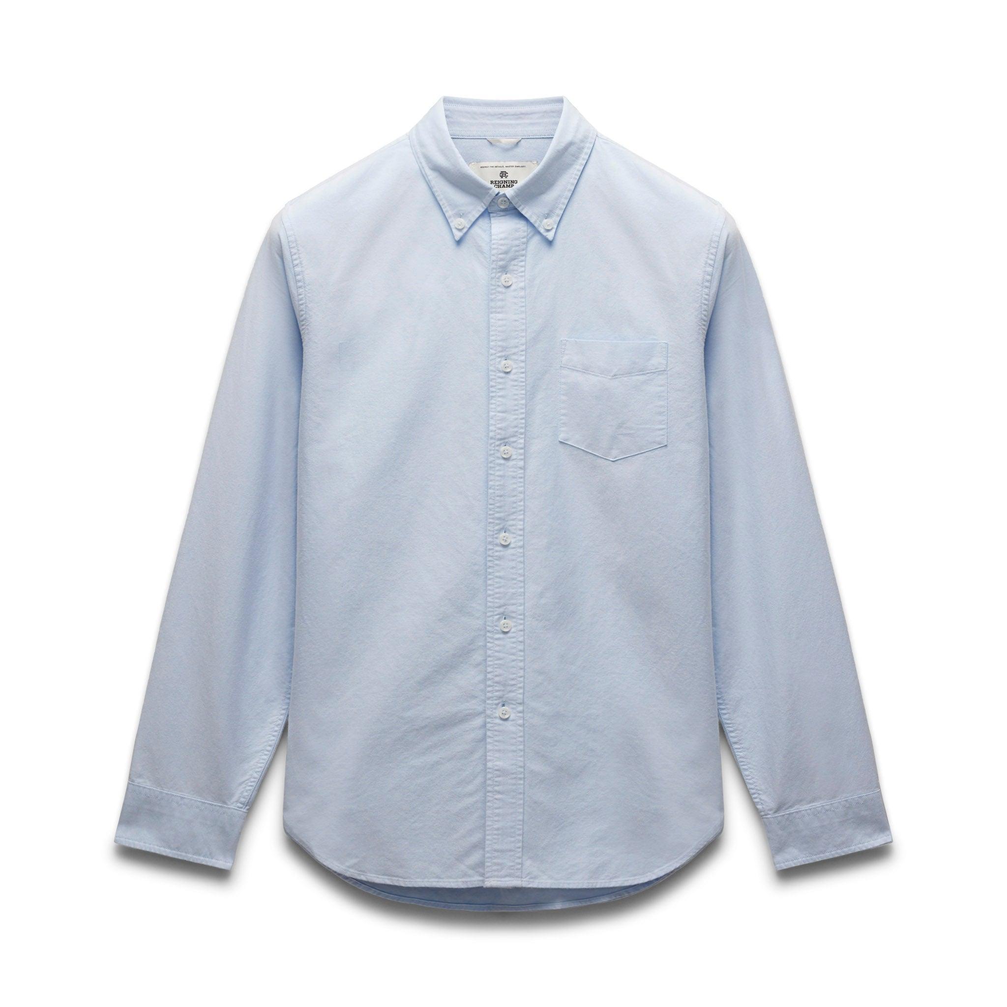 Cotton Oxford Windsor Shirt Male Product Image