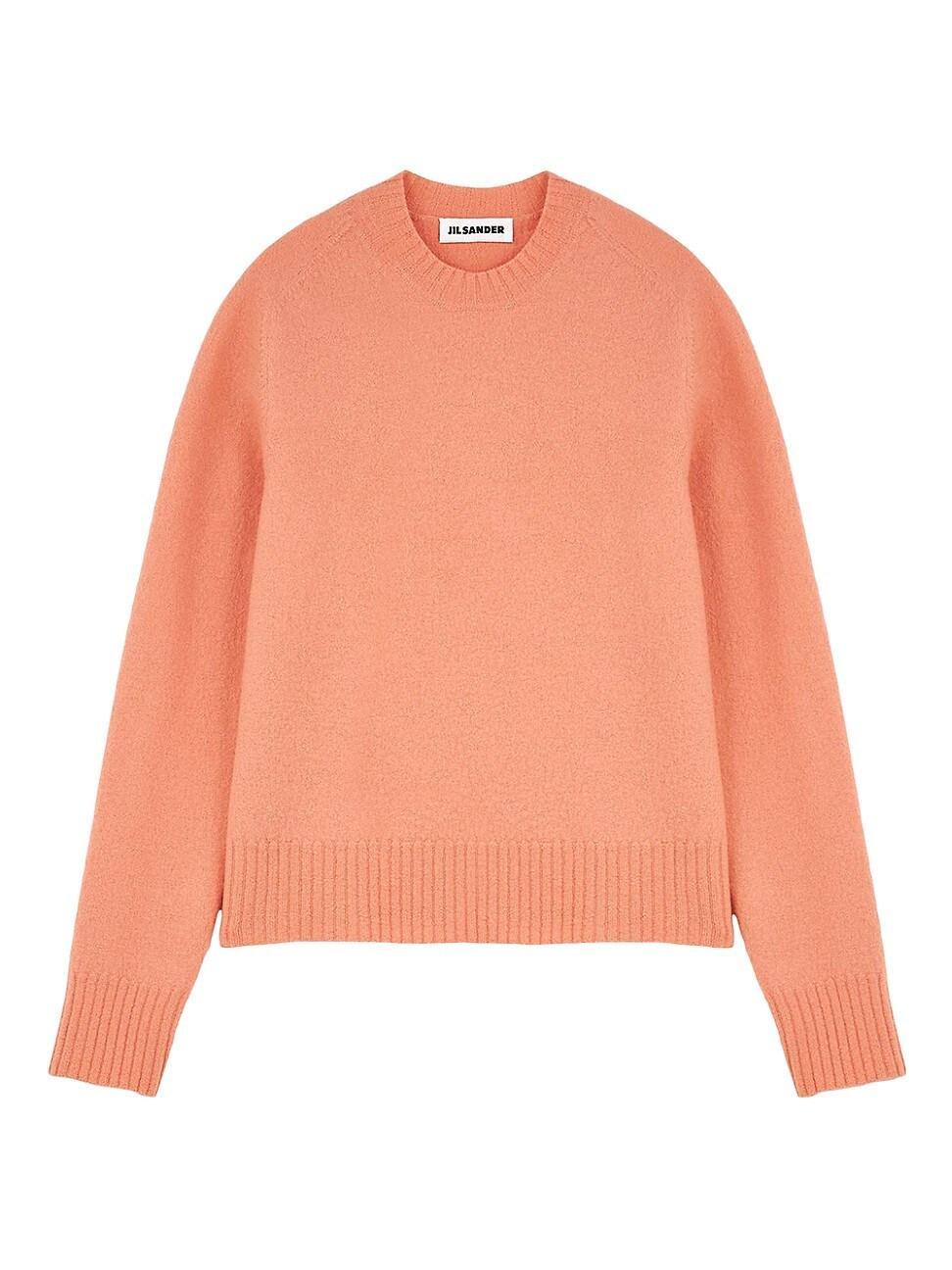 Womens Wool Crewneck Sweater Product Image