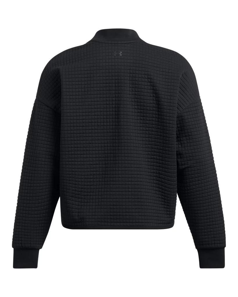 Women's UA Unstoppable Fleece Grid Mock Neck Product Image