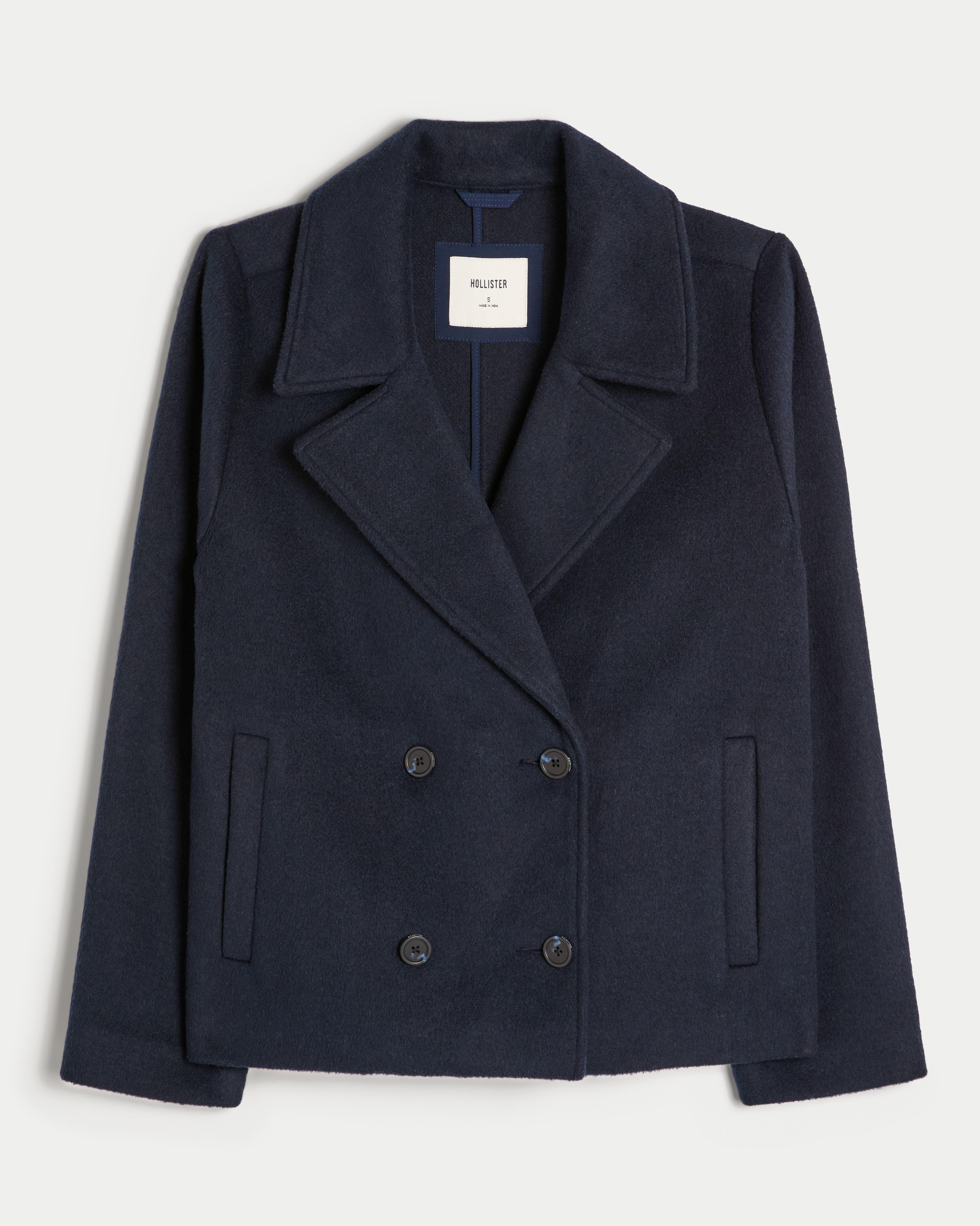 Wool Blend Peacoat product image