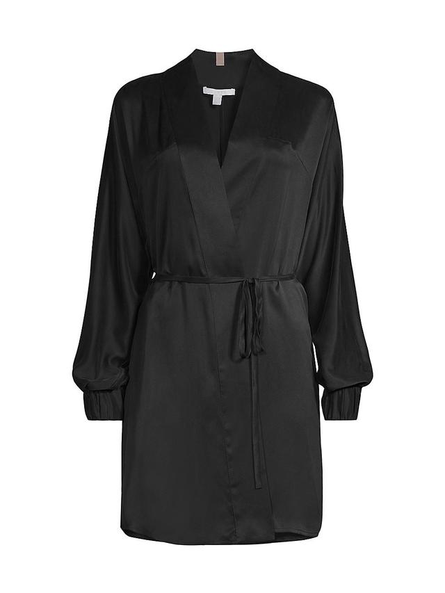 Womens Washable Silk Robe Product Image