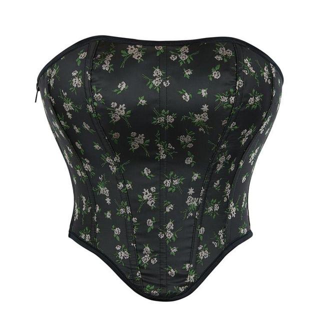 Floral Print Corset Top Product Image