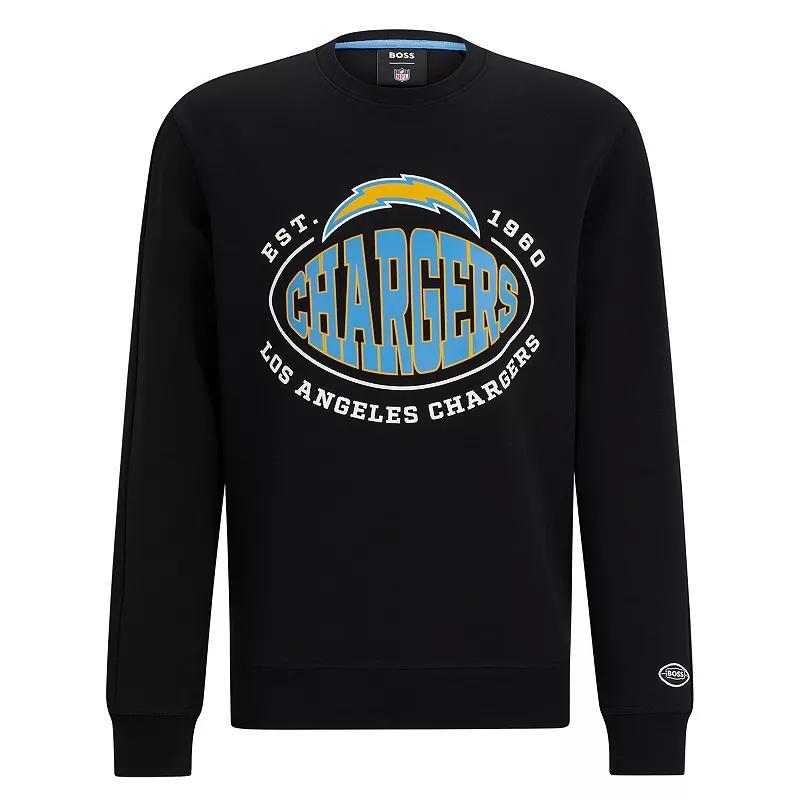 Boss x Nfl Los Angeles Chargers Crewneck Sweatshirt Product Image