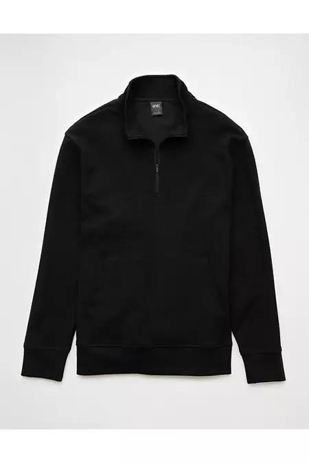 AE 247 Textured Fleece Quarter-Zip Sweatshirt Men's Product Image