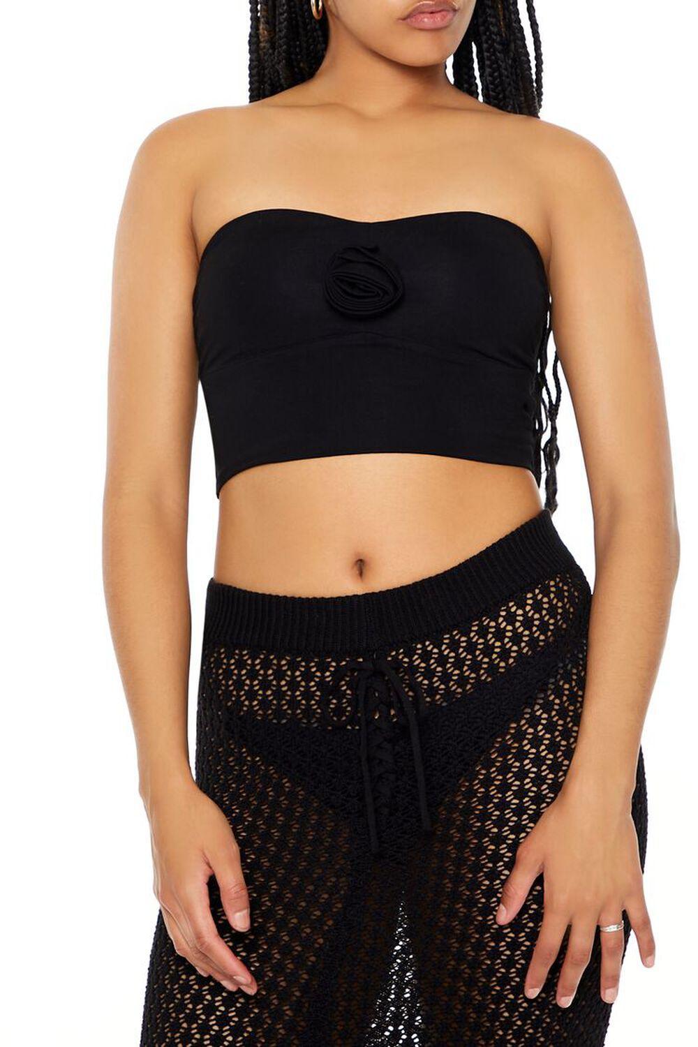 Cropped Sweetheart Tube Top | Forever 21 Product Image