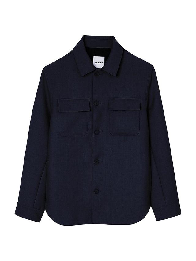 Mens Buttoned Overshirt Product Image