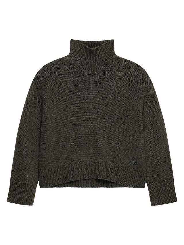 Mens Oversized Turtleneck Sweater in Cashmere Product Image