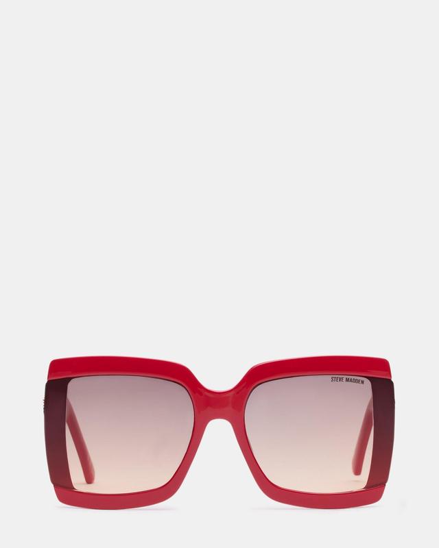 PURDIE SUNGLASSES RED Female Product Image