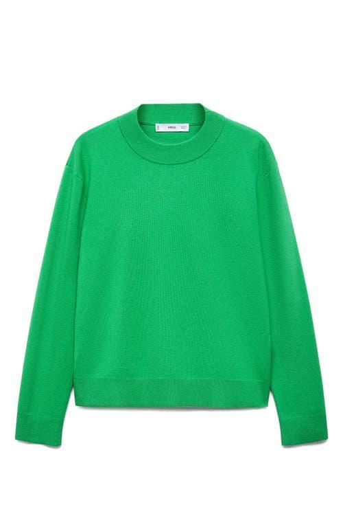 MANGO Rib Mock Neck Sweater Product Image