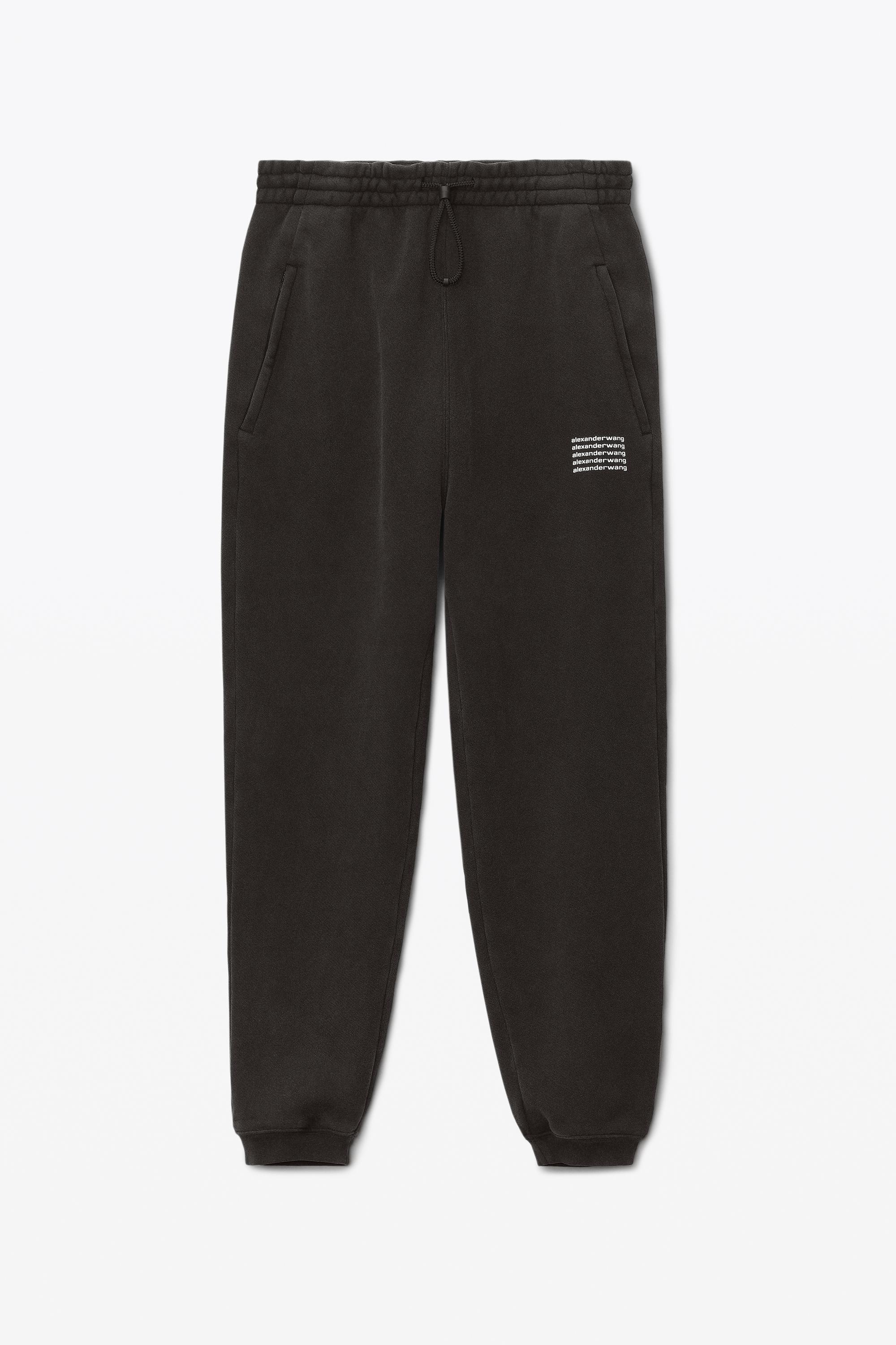 Sweatpant In Acid Wash Dense Fleece Product Image