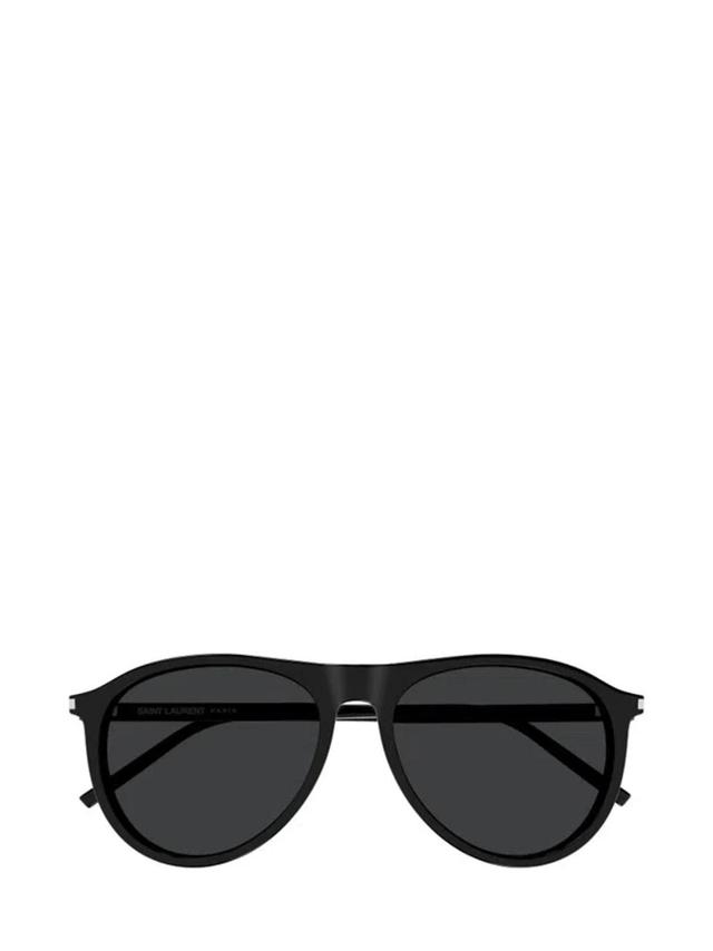 Eyewear Square Frame Sunglasses In Black Product Image