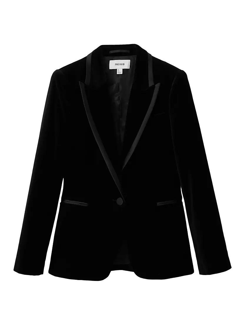 Parisa Velvet Blazer Product Image