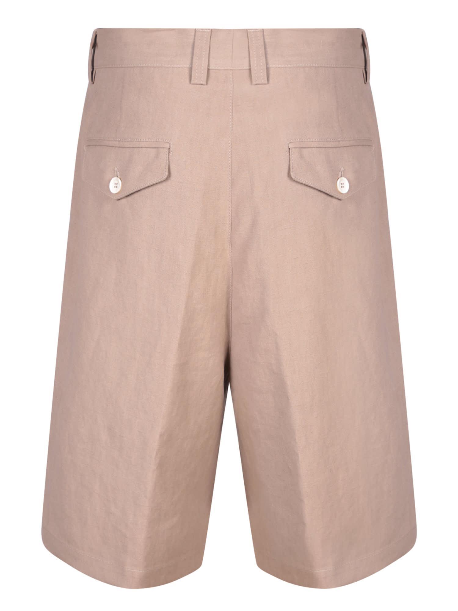 BRUNELLO CUCINELLI Shorts In Beige Product Image