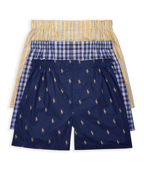 Polo Ralph Lauren Classic Fit Woven Boxer Briefs 3 Product Image