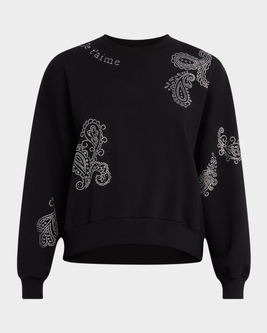 Brandy Mini Paisley Sweatshirt Product Image