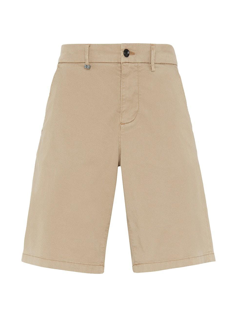 Mens Slimmy Cotton Chino Shorts Product Image