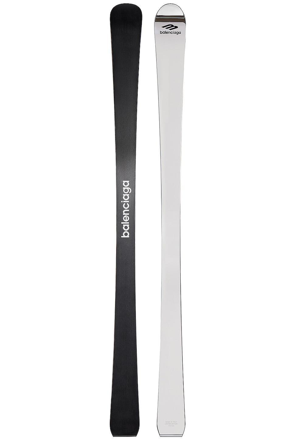 Balenciaga Skis in Metallic Silver Product Image