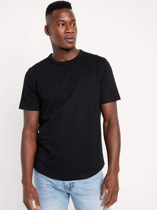 Curved-Hem T-Shirt Product Image