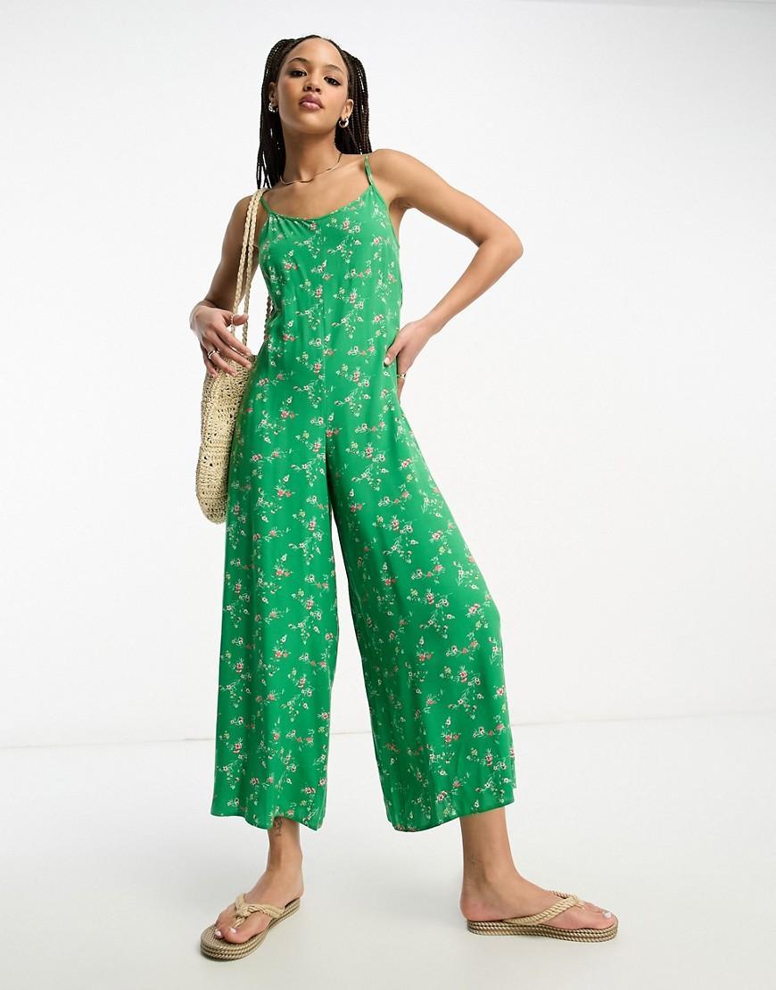 ASOS DESIGN strappy culotte jumpsuit Product Image